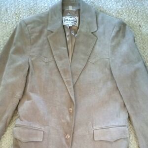Vintage Oakridge Suede Jacket Size 40